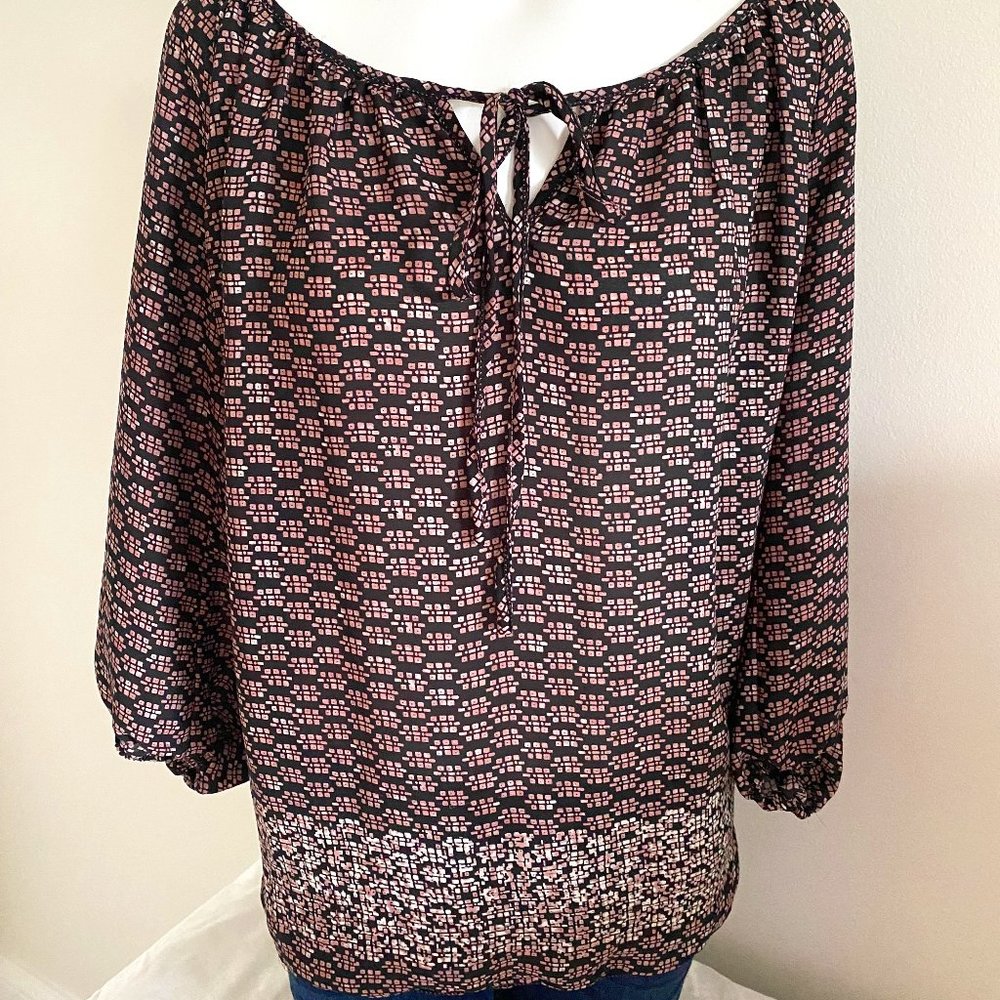 Silk Floral Blouse